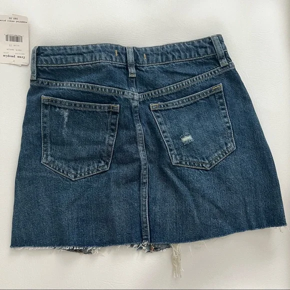 Free People Denim Skirt - Picture 3 of 4
